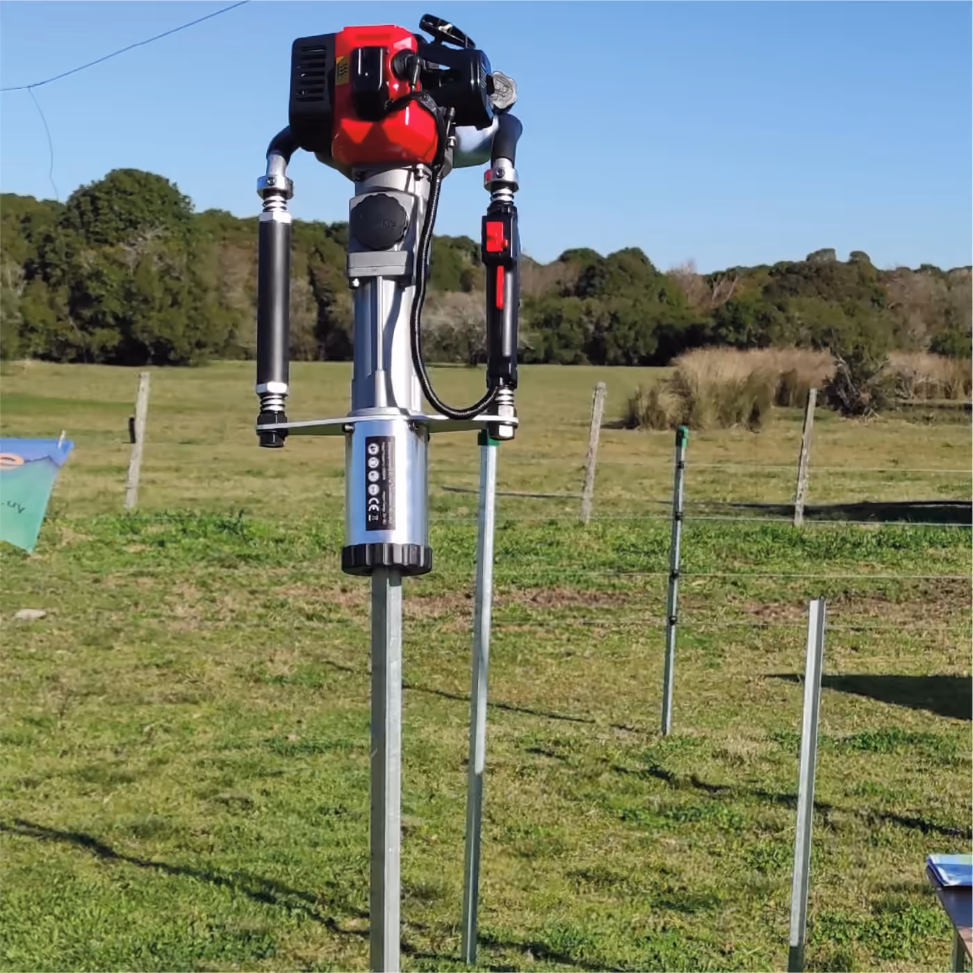 Instalación del sistema de alambrados Ecofence, fotografía 18