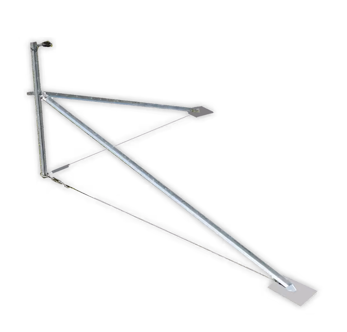 Kit Arranque - Platina y herraje galvanizados con tornillos inox